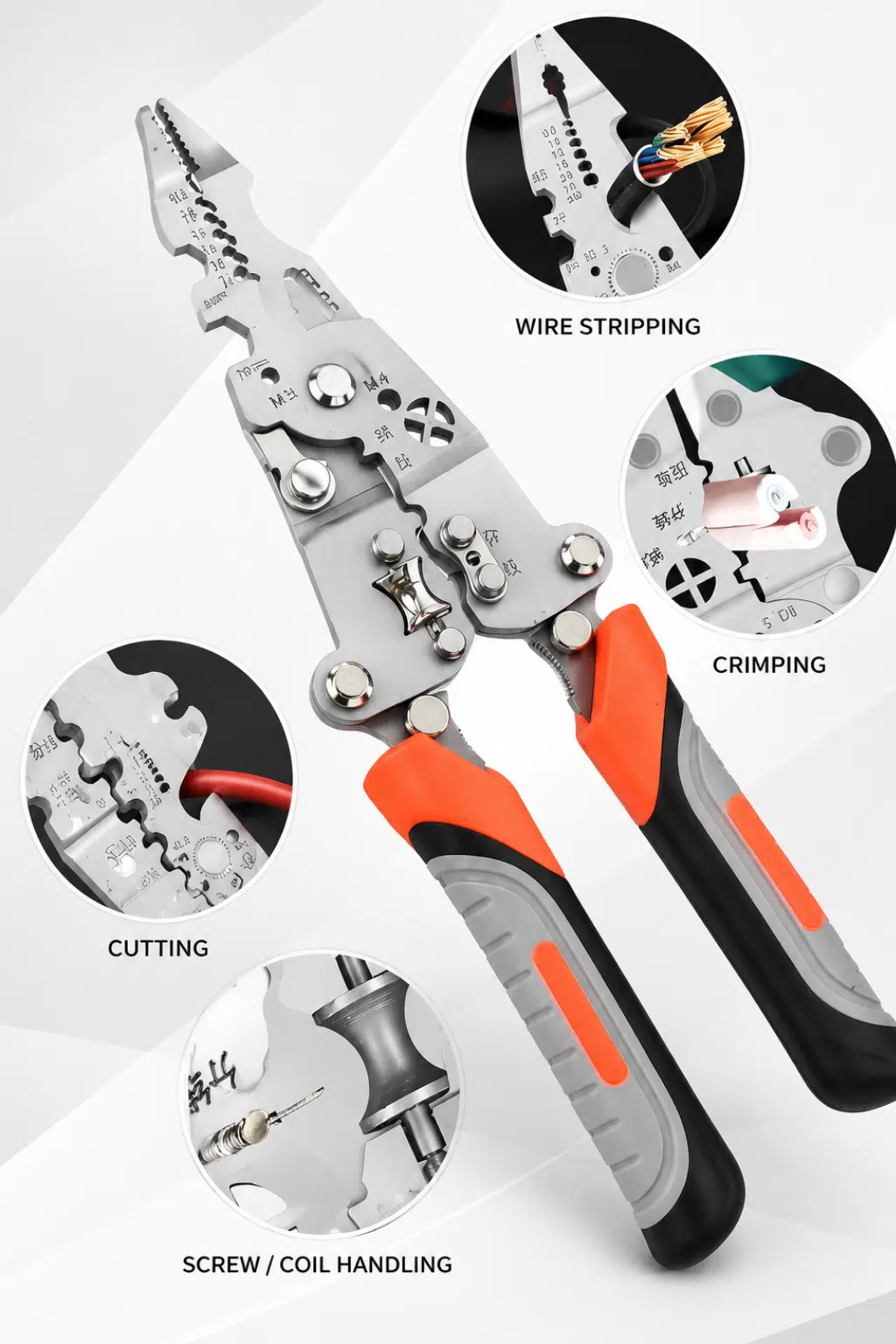 9-in-1 Multi-Functional Electrician Pliers & Wire Stripper - Image 4