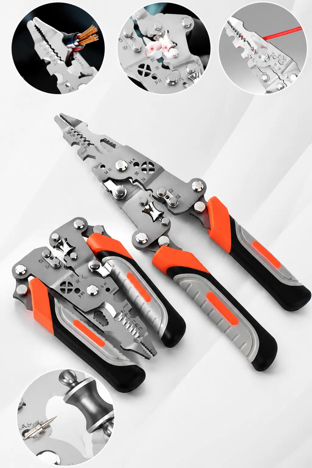 9-in-1 Multi-Functional Electrician Pliers & Wire Stripper - Image 3