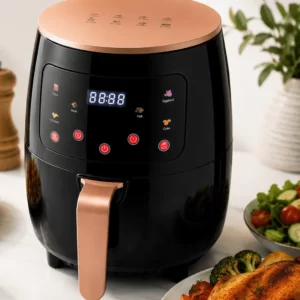 6L Digital Air Fryer 2400W LCD Touch Screen