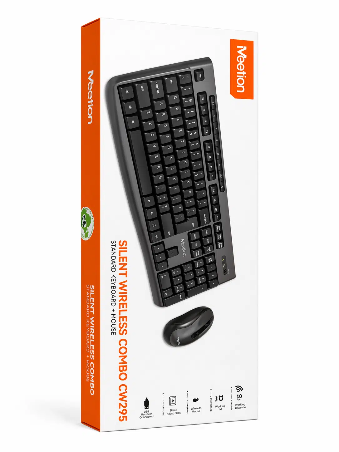 Wireless Keyboard and Mouse Combo – Meetion CW295 Silent - Image 2